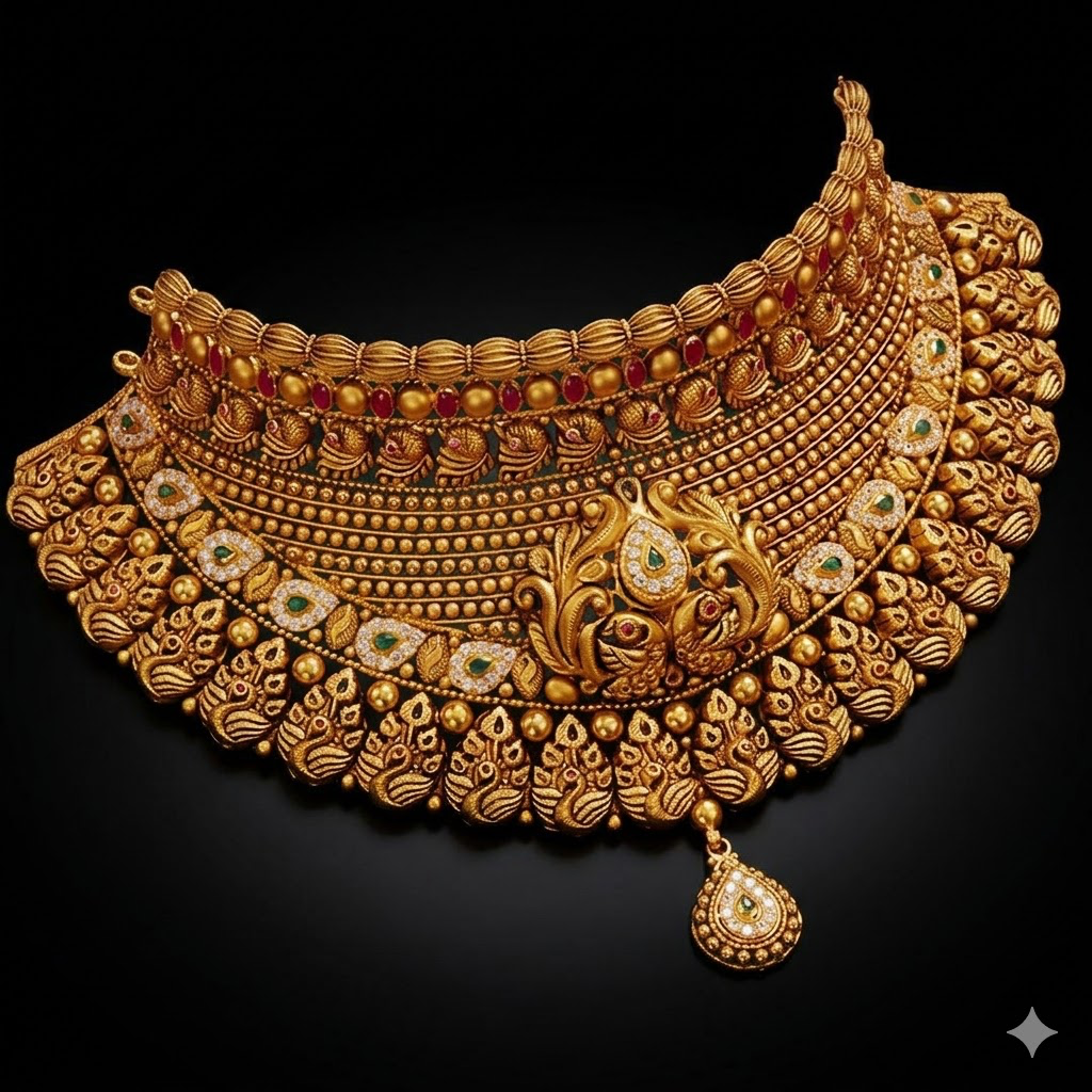 Exquisite Jadau Kundan Necklace Set by Gopal Govind Ornaments